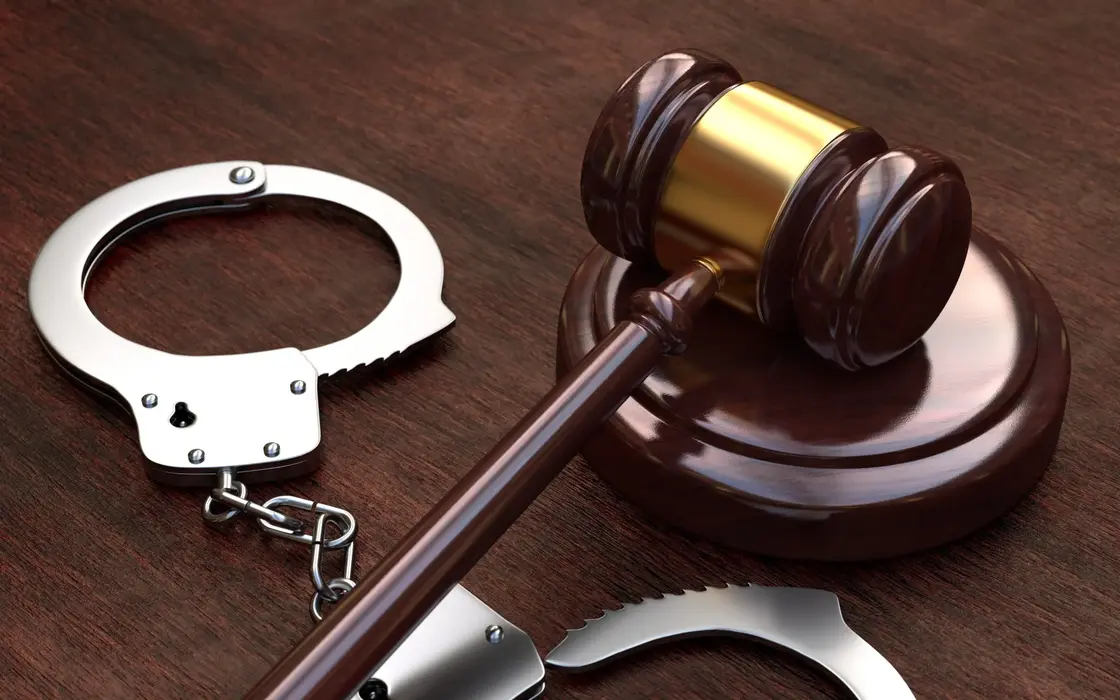 Gavel and scales representing bail bond services in Charlotte NC